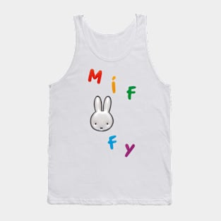 Cute Vintage Bunny Tank Top